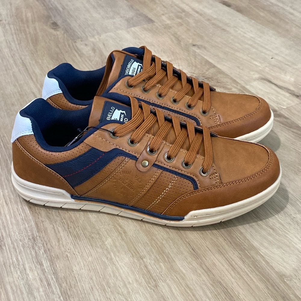 NEW Men’s Arrigo Bello Casual Low Top Sneakers